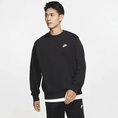 Nike Sportswear Club Sweatshirt (BV2666) - schwarz Nike Sportswear Club Sweatshirt (BV2666) - schwarz