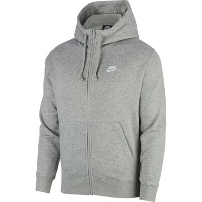 Nike Heren Donkergrijs Heather Full-Zip Hoodie Nike Heren Donkergrijs Heather Full-Zip Hoodie