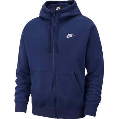 Nike Modèle BV2645-410 Marine/Blanc Sweat à capuche - Hoodies - Publicité Nike Modèle BV2645-410 Marine/Blanc Sweat à capuche - Hoodies - Publicité