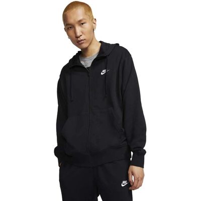 Felpa con Cappuccio Nike BV2648010 - Uomo Nero Tutto l'Anno Felpa con Cappuccio Nike BV2648010 - Uomo Nero Tutto l'Anno