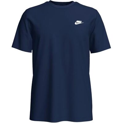 T-shirt Unisex Nike Granatowy - Casual Sportowa Odzież T-shirt Unisex Nike Granatowy - Casual Sportowa Odzież