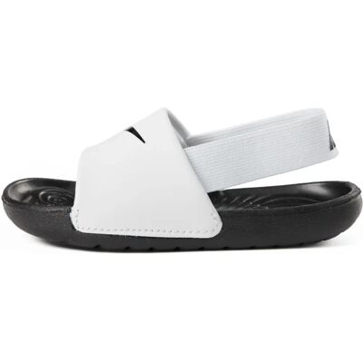Nike Infradito Kawa Neonati Bianco/Nero Nike Infradito Kawa Neonati Bianco/Nero