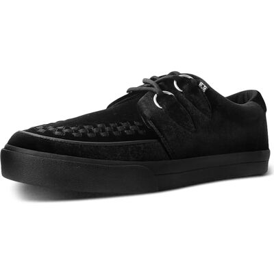 T.U.K. VLK Sneakers 2 Anneaux Basique - Toile Noire - Publicité T.U.K. VLK Sneakers 2 Anneaux Basique - Toile Noire - Publicité