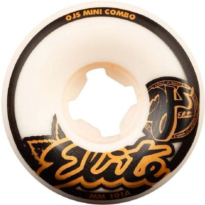 OJ Elite Mini Combo 54mm Skateboard Wheels - White OJ Elite Mini Combo 54mm Skateboard Wheels - White