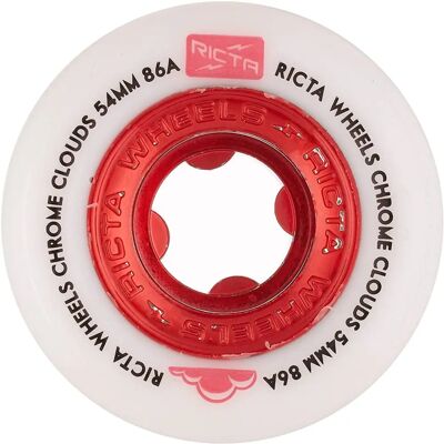 Ricta Chrome Clouds 54mm 86A - Skateboard Rollen Ricta Chrome Clouds 54mm 86A - Skateboard Rollen