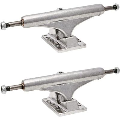 Truck da skateboard Modello 129 Argento Lucido - Altezza Media Truck da skateboard Modello 129 Argento Lucido - Altezza Media