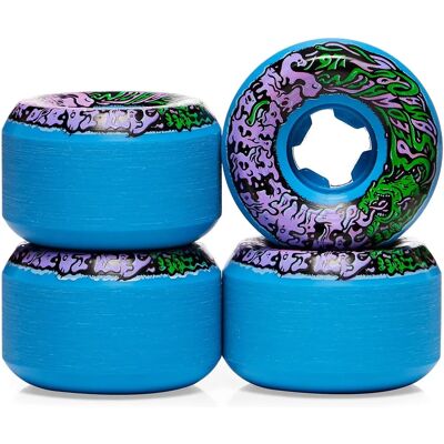 Santa Cruz Skateboards Schleimkugeln Erbrochen Mini II 97a 53mm Blau Santa Cruz Skateboards Schleimkugeln Erbrochen Mini II 97a 53mm Blau