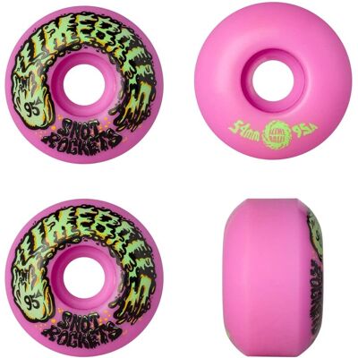 Roues de Skate Santa Cruz Snot Rockets Pastel Pink 54mm - Publicité Roues de Skate Santa Cruz Snot Rockets Pastel Pink 54mm - Publicité