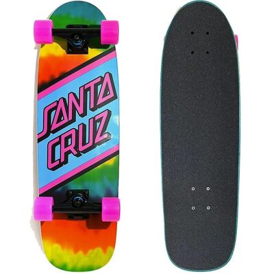 Santa Cruz Skateboard Tie Dye Rainbow Strada - 29 in - Skate Santa Cruz Skateboard Tie Dye Rainbow Strada - 29 in - Skate