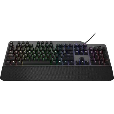 Lenovo K500 Clavier gaming mécanique - AZERTY - Noir, Gris - Publicité Lenovo K500 Clavier gaming mécanique - AZERTY - Noir, Gris - Publicité
