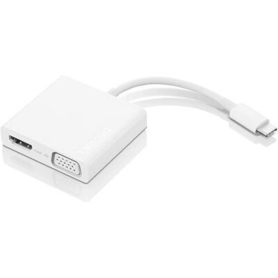 Adapter grafici USB Lenovo GX90T33021 4K HDMI VGA - Hub da viaggio USB-C Adapter grafici USB Lenovo GX90T33021 4K HDMI VGA - Hub da viaggio USB-C