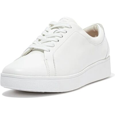 Sneakers en cuir Fitflop Rally - Blanc - Taille : 6.5 - Sneakers - Publicité Sneakers en cuir Fitflop Rally - Blanc - Taille : 6.5 - Sneakers - Publicité