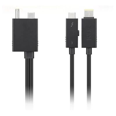 Lenovo ThinkPad Thunderbolt 3 WS Cable - USB-C DisplayPort 70cm Lenovo ThinkPad Thunderbolt 3 WS Cable - USB-C DisplayPort 70cm