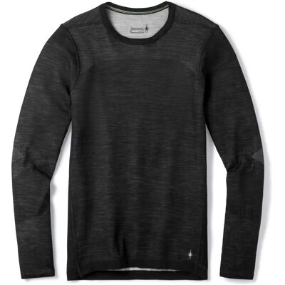 Smartwool Intraknit Merino 200 Crew - Capa base - Negro/Blanco Smartwool Intraknit Merino 200 Crew - Capa base - Negro/Blanco