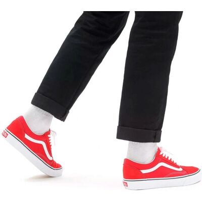 Vans Old Skool - Racing Red/True White Vans Old Skool - Racing Red/True White
