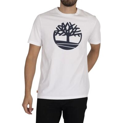 T-shirt Timberland Kennebec River Tree Logo - bianco T-shirt Timberland Kennebec River Tree Logo - bianco