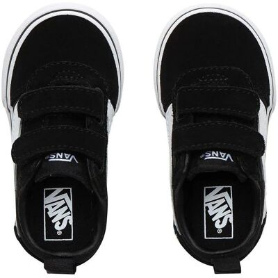 Vans Ward V Svart/Vit Mocka Läder/Tygskor Vans Ward V Svart/Vit Mocka Läder/Tygskor