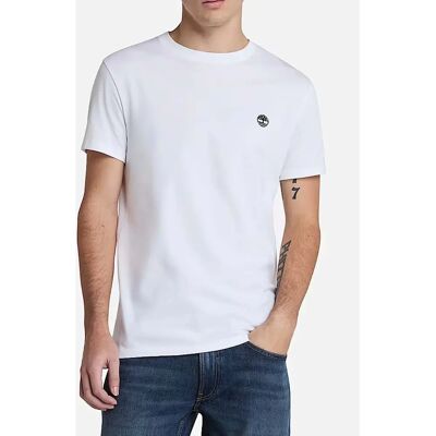 Timberland Camiseta Manga Curta Left Chest Logo Slim - T-shirt Timberland Camiseta Manga Curta Left Chest Logo Slim - T-shirt