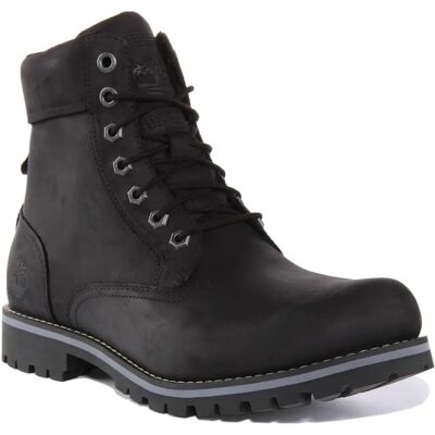 Bottes Timberland Rugged Waterproof II 6 pouces pour hommes noires - Publicité Bottes Timberland Rugged Waterproof II 6 pouces pour hommes noires - Publicité
