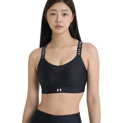 Under Armour Damen Infinity High Support BH - Klein Schwarz/Weiß - Sport-BH Under Armour Damen Infinity High Support BH - Klein Schwarz/Weiß - Sport-BH