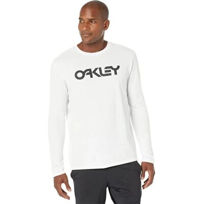 Oakley Mark II L/S Tee - XL Weiß/Schwarz - T-Shirt Oakley Mark II L/S Tee - XL Weiß/Schwarz - T-Shirt