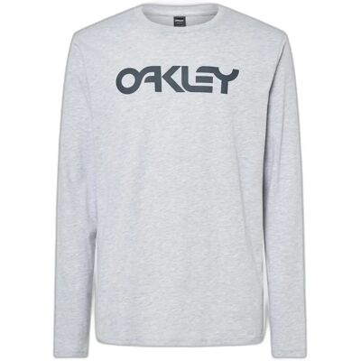 T-Shirt a maniche lunghe Oakley Mark 2.0 - Grigio Heather T-Shirt a maniche lunghe Oakley Mark 2.0 - Grigio Heather