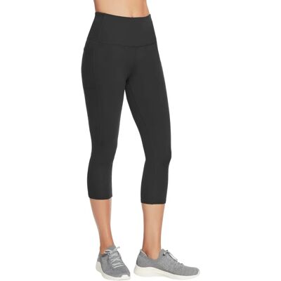Legginsy Skechers z Wysokim Stanem - Wielorakie Sporty Legginsy Skechers z Wysokim Stanem - Wielorakie Sporty