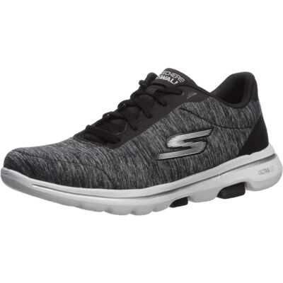 Skechers Damen GO Walk 5-True Sneaker - Schwarz/Weiß - Sneaker Skechers Damen GO Walk 5-True Sneaker - Schwarz/Weiß - Sneaker