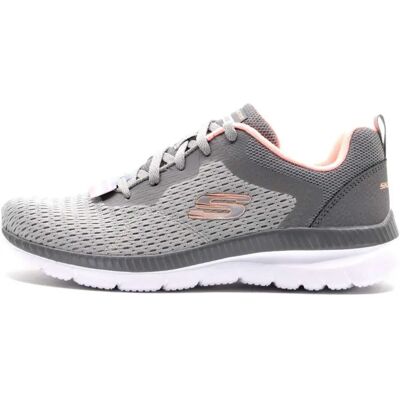 Skechers Bountiful Quick Path Grey/Coral - Trainers Skechers Bountiful Quick Path Grey/Coral - Trainers