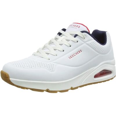 Skechers Uno Stand ON Air Bianco/Navy - Scarpe Skechers Uno Stand ON Air Bianco/Navy - Scarpe