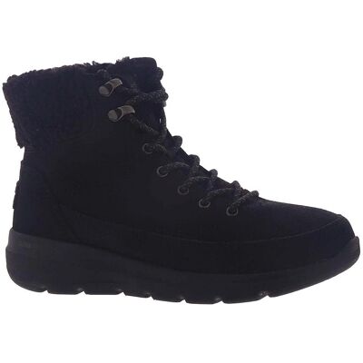 Botines de Cuero Negros Skechers - Casual Deporte Aire Libre Botines de Cuero Negros Skechers - Casual Deporte Aire Libre