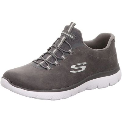 Skechers pour femme Summits Itz Bazik Baskets - Gris - Vêtements de sport - Publicité Skechers pour femme Summits Itz Bazik Baskets - Gris - Vêtements de sport - Publicité