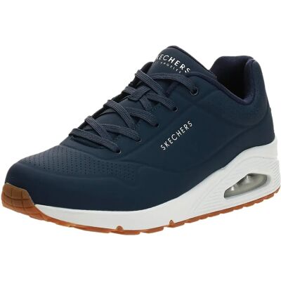 Skechers Navy Uno-Stand On Air Sneakers - Sneakers Skechers Navy Uno-Stand On Air Sneakers - Sneakers