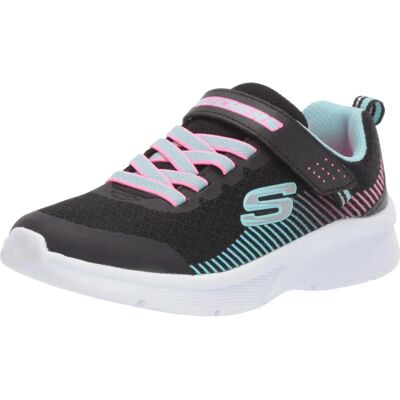 Skechers Kids Microspec C10.5 Black/Aqua Sports Shoes Skechers Kids Microspec C10.5 Black/Aqua Sports Shoes