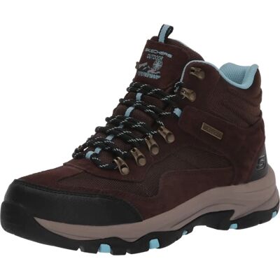 Skechers Trego Base Camp - Wasserdichte Leder-Textil Wanderschuhe - Trekkingstiefel Skechers Trego Base Camp - Wasserdichte Leder-Textil Wanderschuhe - Trekkingstiefel