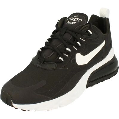 Nike Air Max 270 React Womens Black Sneakers Nike Air Max 270 React Womens Black Sneakers