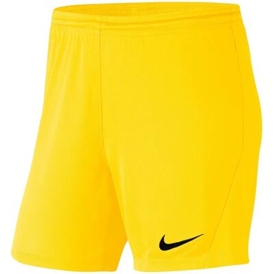 Nike BV6860719 Short de training pour femmes - Jaune - Publicité Nike BV6860719 Short de training pour femmes - Jaune - Publicité