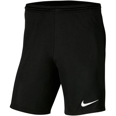 Nike Dri-FIT Park 3 Shorts - Schwarz/Weiß - XS Nike Dri-FIT Park 3 Shorts - Schwarz/Weiß - XS