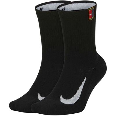 Nike Multiplier Cushioned Sokat - Unisex Musta L Nike Multiplier Cushioned Sokat - Unisex Musta L