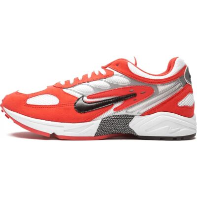 Nike Air Ghost Racer - Rood-Witte Sneakers - Hardloopschoenen Nike Air Ghost Racer - Rood-Witte Sneakers - Hardloopschoenen