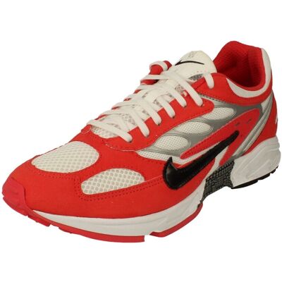Nike Air Ghost Racer - Rood-Wit - Sneakers Nike Air Ghost Racer - Rood-Wit - Sneakers