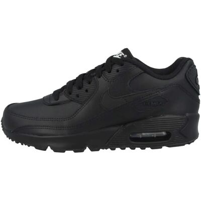 Nike Air Max 90 Cuir - Noir - EU 38.5 - Chaussures - Publicité Nike Air Max 90 Cuir - Noir - EU 38.5 - Chaussures - Publicité