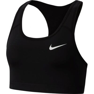 Nike Pro Swoosh Keskikokoinen Tuki Urheiluliivi Naiset - Musta - XS Nike Pro Swoosh Keskikokoinen Tuki Urheiluliivi Naiset - Musta - XS
