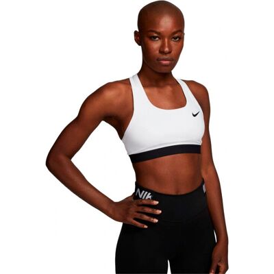 Nike Weiß Sport-Bra - Mittlerer Halt - Ganzjähriges Training Nike Weiß Sport-Bra - Mittlerer Halt - Ganzjähriges Training