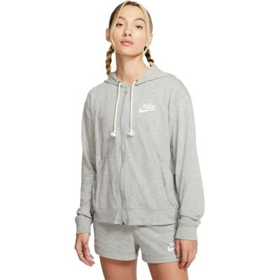 Nike Gym Vintage Hoodie - Kvinnor - Grå - Hela året - Huvtröja Nike Gym Vintage Hoodie - Kvinnor - Grå - Hela året - Huvtröja