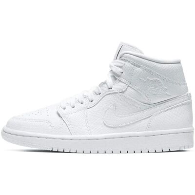 Nike Air Jordan 1 Mid Wmns BQ6472110 Όλο το χρόνο γυναικεία μαύρα/κόκκινα/άσπρα παπούτσια Nike Air Jordan 1 Mid Wmns BQ6472110 Όλο το χρόνο γυναικεία μαύρα/κόκκινα/άσπρα παπούτσια