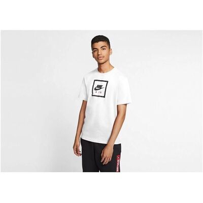 Nike BV7639100 Vit kortärmad T-shirt - T-shirt Nike BV7639100 Vit kortärmad T-shirt - T-shirt