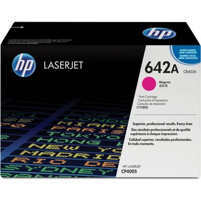 HP - 642A Magenta Original LaserJet Toner HP - 642A Magenta Original LaserJet Toner