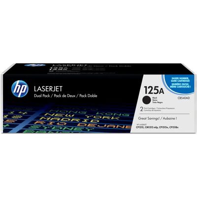 HP - 125A - Black - 2-pack - Toner Cartridge HP - 125A - Black - 2-pack - Toner Cartridge
