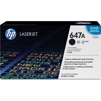 HP - 647A - Black - LaserJet - Toner cartridge HP - 647A - Black - LaserJet - Toner cartridge